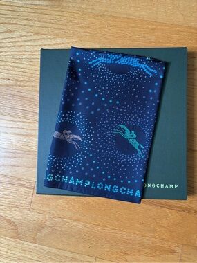 Longchamp Silk Scarf